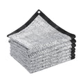 10' x 20' 70% Reflective Aluminet Shade Cloth, UV Protection and Cooling | Durable Sun Protective Shade Covers, with