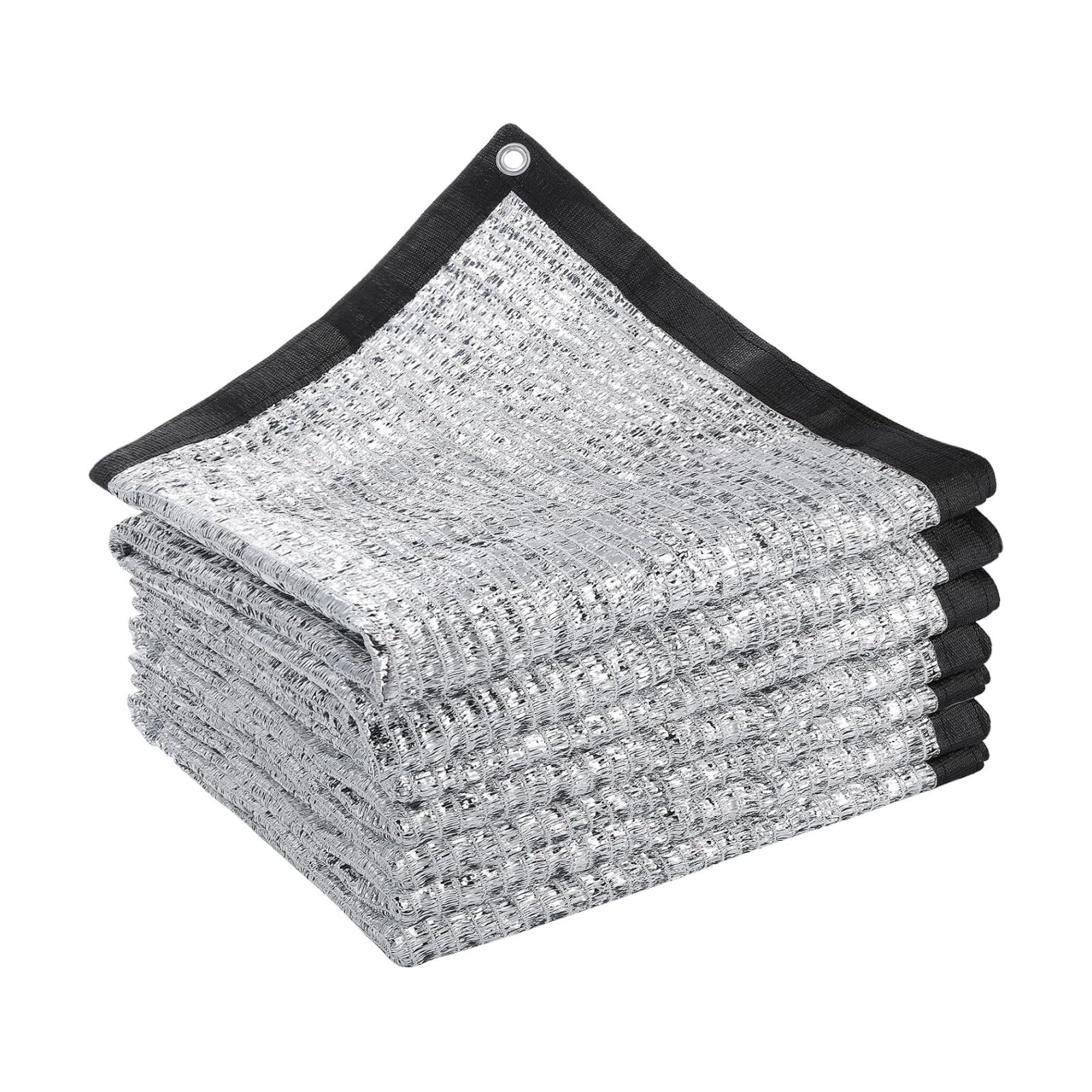 10' x 20' 70% Reflective Aluminet Shade Cloth, UV Protection and Cooling | Durable Sun Protective Shade Covers, with