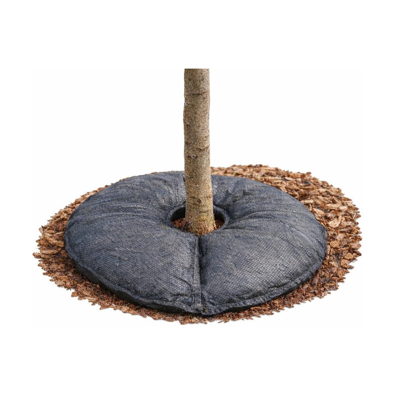 SteadySpring® 24" Smart 30+Day Tree Watering Mat - AUTO Refills with RAIN and Slow Releases As Plant Needs - for Root