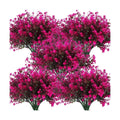 RECUTMS Boxwood Springs, Artificial Flowers Outdoor Fake UV Resistant Shubs