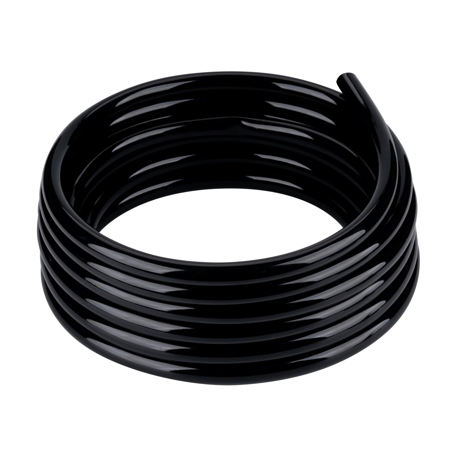 Black Vinyl Tubing 5/8” id - 50 Ft PVC Flexible Plastic Irrigation Hose | Hybrid Hose Transfer Water Air Oil for Pond