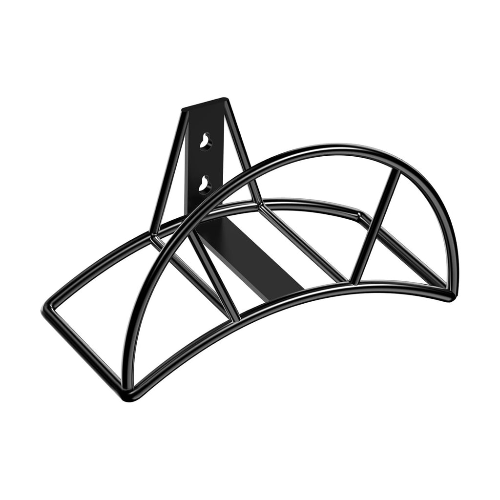 TomCare Garden Hose Holder Wall Mount, 150FT Capacity Water Hose Hanger | 7 mm Solid Metal Rod, One-Piece Welded Frame
