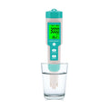Pool Salt Tester - Multifunctional 5 in 1 Salinity, PH, TDS, EC, and Temperature Meter, Pool Salinity Testing Kit