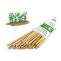 GAGINANG Natural Bamboo Garden Stakes, 3FT Trellis Plant Support 25Pcs