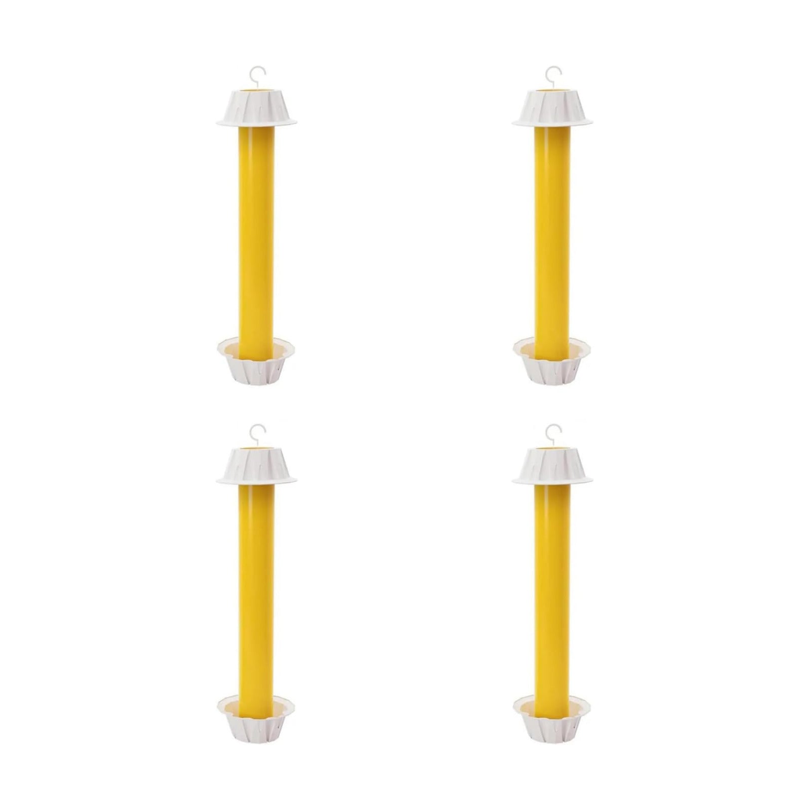 Fly Stick Sticky Fly Traps for Indoors and Outdoor Wasp Traps - Effective Pest Control 4 Pack