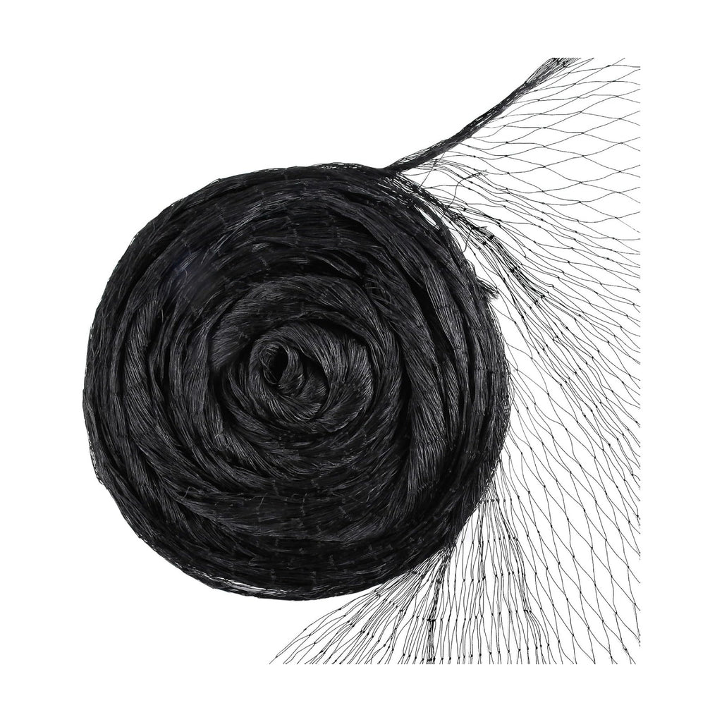 Garden Netting, 50' x 50' Heavy Duty Bird Netting Deer Fence Net, 1.6" Mesh Poultry Netting for Chicken Coop, Run &
