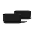 Veradek Demi Series Long Planter - Wide Outdoor Planter | Made From a Durable Plastic-Stone Composite With Pre-Drilled