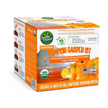 Kids Pumpkin Garden Kit – Grow Your Own Pumpkins from Seeds with Greenhouse Germination Domes & Grow Rings, Non-GMO