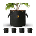 Gorilla 7 Gallon Grow Bags, Toughest Reusable Fabric Pots, Tallest True Gallon Sizes with Biggest Volume, Thickest 600g