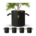 Gorilla 5 Gallon Grow Bags with Reinforced Handles – Thickest 600g, Breathable, BPA-Free Fabric Pot for Garden or