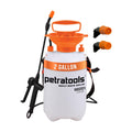 PetraTools HD201 Garden Pump Sprayer 2 Gallon, 52-in Long Hose & 2 Nozzles | Lawn & Garden Sprayer w/ Easy Carry Handle