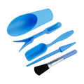 5 Pcs Mini Garden Tool Set Hand Tools Succulent Tools Transplanting Tools Set Succulent Care Plastic Kit Bonsai Potting Soil Indoor for Succulent Miniature Plant Gardening for Flower Planting