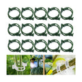 150 PCS Secured Plastic Plant Clip, Plant Support Clips, Garden Clips for Climbing Plants, Plastic Trellis Clips Plant Support Clips Tomato Grape Vine Vegetables Plant Fixing Clips (150, Green)