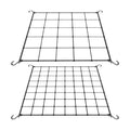 Trellis Netting 4x4, Scrog Net 4x4' ​for Grow Tent,Flexible Elastic Black Square Garden Plant Grow Nets,2-Pack