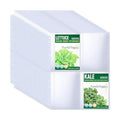 MUQING 30 Pack 120 Pockets Seed Packet Binder Sleeves, Slot Size 3.5"x 5"
