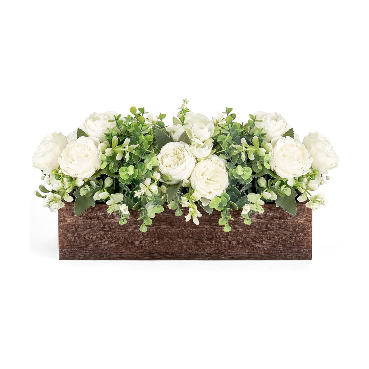Dahey Artificial Flowers Farmhouse Centerpieces for Coffee Table Decor