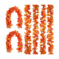 Joyhalo 6 Pack Fall Garland with Orange Leaves