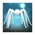 JOYIN Halloween Outdoor Decorations Giant Spider, Scary Large Spider Props for Yard Lawn Halloween Outside Decor and Indoor Party Decor, White (Standing Height is 15 inches)