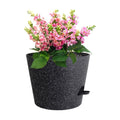Meowell 12 inch Large Self Watering Pots, Plant Pots with Mesh Drainage Holes for Indoor Outdoor Plants, Plastic
