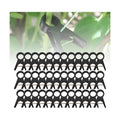 Plant Support Clips Reusable Garden Clips, Secured Plastic Plant Clips for Climbing Plants Outdoor, Plant Fixing Clips