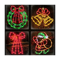 TRWYMZ Christmas Decorations - 16" Christmas Window Silhouette Lights