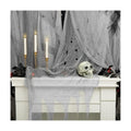 600''x36''Large Halloween Creepy Cloth, Spooky Gauze Party Decoration,Grey