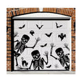 JarThenaAMCS 27Pcs Halloween Garage Decoration Magnet, Dancing Skeleton