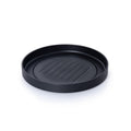 Phoenix Vine 12 Inch Plastic Plant Saucer Water Drip Tray, Heavy Sturdy Round Plant Drainage Tray for Indoors Outdoor
