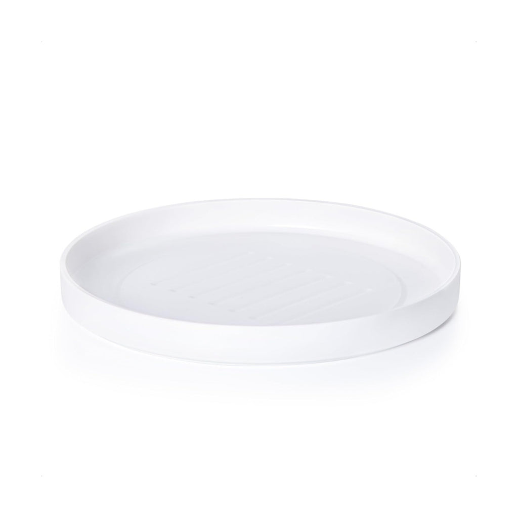 Phoenix Vine 14 Inch Plastic Plant Saucer Water Drip Tray, Heavy Sturdy Round Plant Drainage Tray for Indoors Outdoor