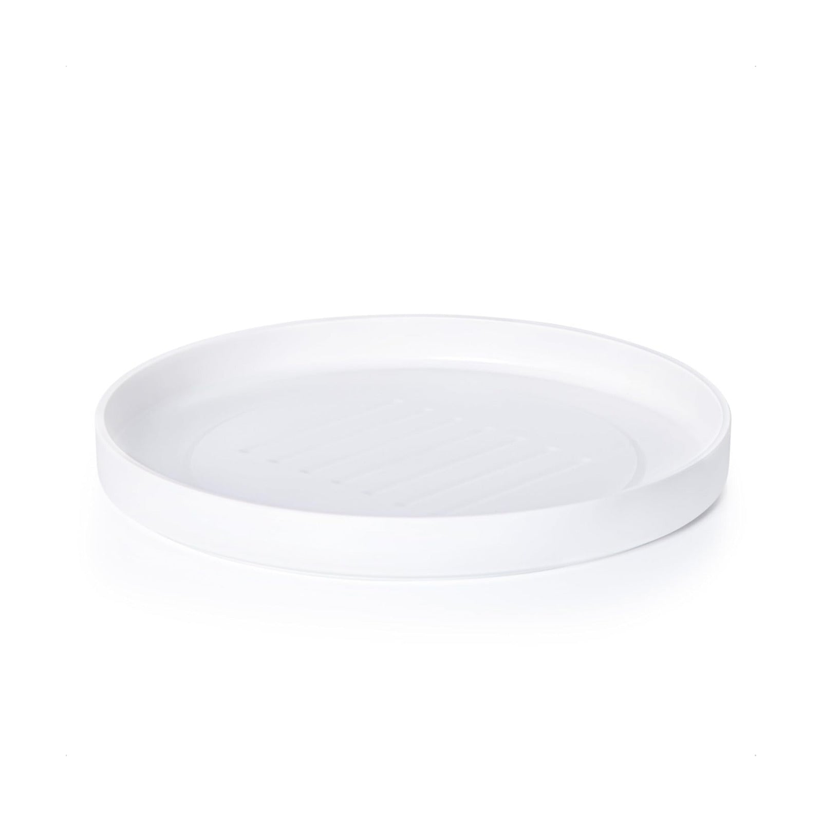 Phoenix Vine 14 Inch Plastic Plant Saucer Water Drip Tray, Heavy Sturdy Round Plant Drainage Tray for Indoors Outdoor