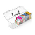 tutata Seed Packet Organizer Box Plastic Portable Seed Packet Storage Box, Seed Storage Organizer