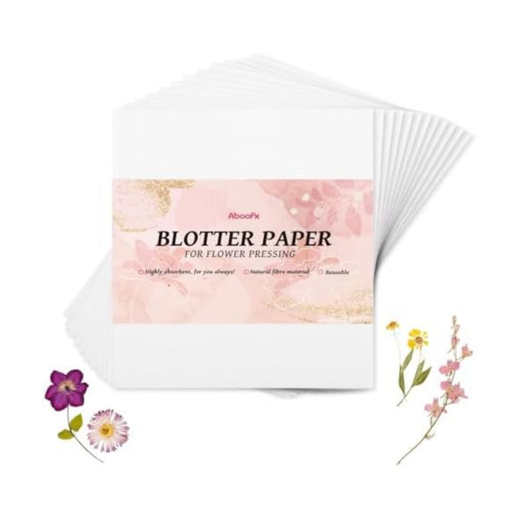 26 Sheets 9 x 9 inch Blotting Paper for Flower Press