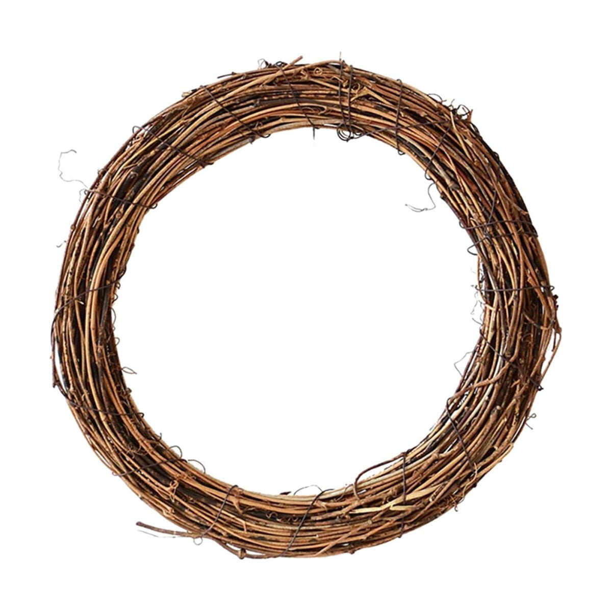 Grapevine Wreath Frame for Crafts Rattan Base Form Garland Making Supplies