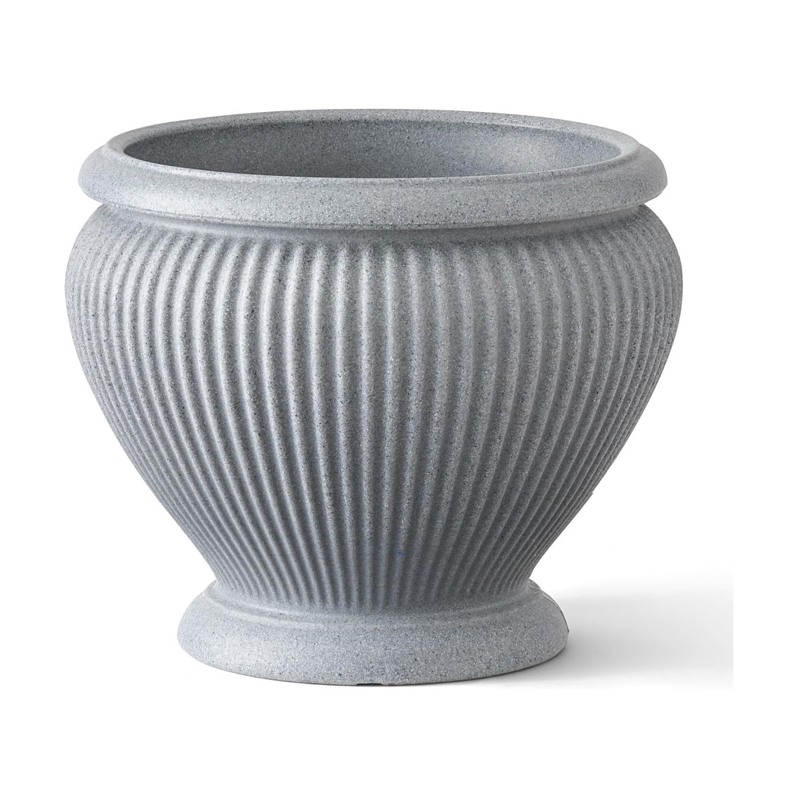 ARBORA 18" Cannes Urn Planter - Lightweight Polyresin Decorative Plant Pot | Lightweight with Stone-Like Look, UV +