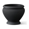 ARBORA 18" Cannes Urn Planter - Lightweight Polyresin Decorative Plant Pot | Lightweight with Stone-Like Look, UV +