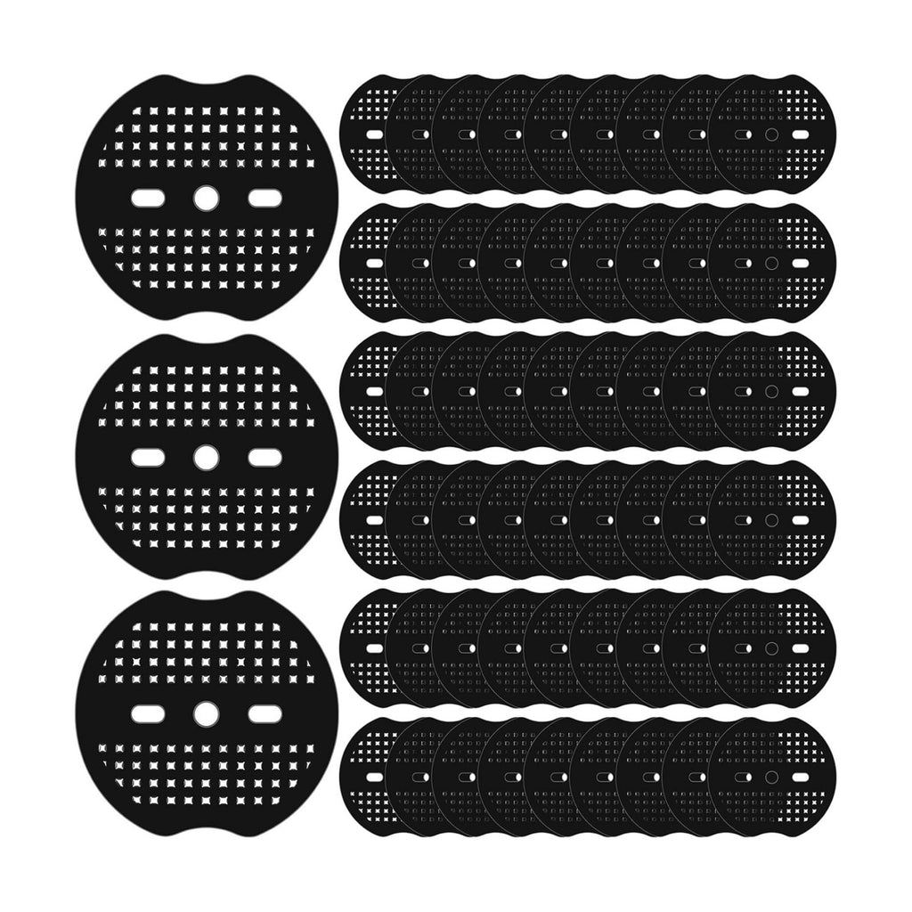 Gisafai 500 Pcs Landscape Staple Gasket for Weed Barrier, Black