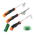 2026 Hand Weeder Tool, Rubber Handle Manual Weeder Puller Tool, Uprooting Weeding Tools, Crack Weeder Crevice, 4 Teeth