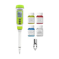 Tadeto Multifunctional Digital pH Meter for Food, High Precision Garden Soil pH Test Kit with LCD ℃/℉ Display for