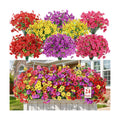 Alupssuc 24 Bundles Artificial Daisy Flowers UV Resistant for Outdoor Decor