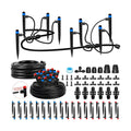Drip Irrigation Kit for Garden, Quick-Connect Plant Watering System 250FT | Raised Bed Drip Line Kit, Greenhouse
