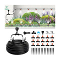 Misting Drip Irrigation System for Garden Watering,Raised Bed 60FT | Quick-Connect Micro Mist Kit for