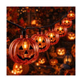 Abeja Pumpkin String Lights, 8.5Ft Halloween String Lights