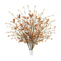 8 PCS Fall Stems, 29.5 Inch Fall Leave Stems with Autumn Berry