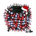 Connectable 88Ft 240LED Christmas String Lights Outdoor Indoor, Red&White