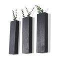 Wood Wall Planter Indoor, Farmhouse Wall Hanging Decor Pocket Planter Vase for Indoor Fake Plants Greenery,Dried
