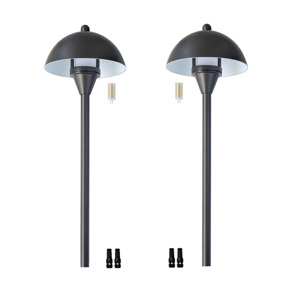 Arrownine Low Voltage Landscape Lighting Pathway Lights Replaceable G4 LED | 12-24V Path Lights Outdoor Landscaping