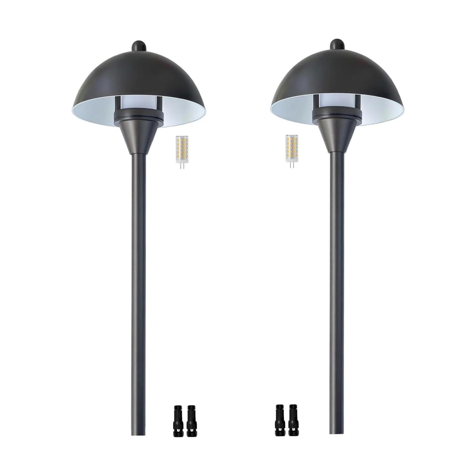 Arrownine Low Voltage Landscape Lighting Pathway Lights Replaceable G4 LED | 12-24V Path Lights Outdoor Landscaping