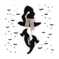 2 PCS 12 Inch Witches Boots Decor Hanging Halloween Witches Hat Decor