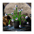 Wavwavw 12 Pcs Halloween Eyeball Picks 10 Inch Floral Pick,Green