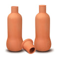2 Pcs 34oz Olla Watering Pots, Large Terracotta Self Irrigation Pots with Lid, Automatic Olla Watering System for